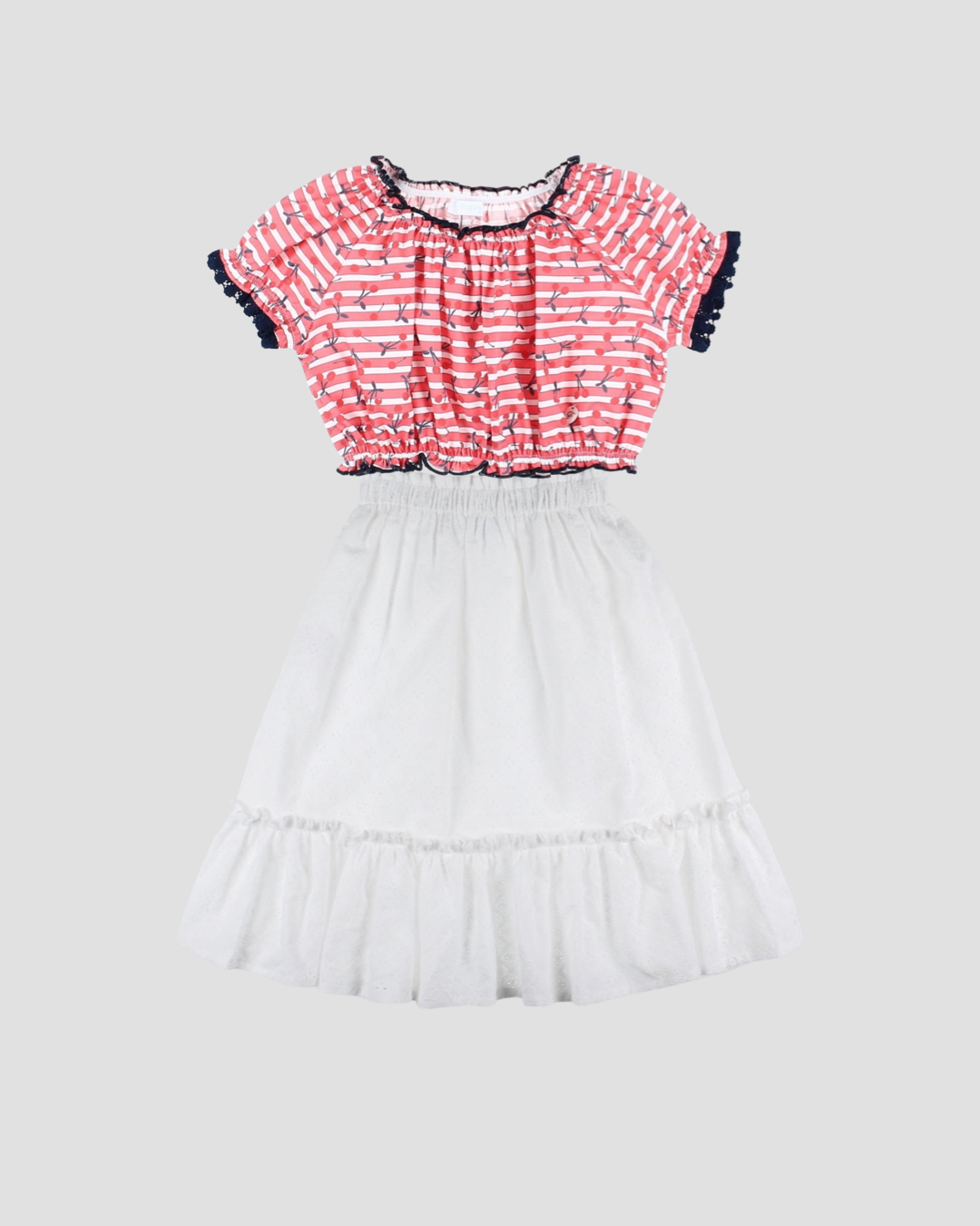 Set Falda Larga y Top Tejido Paris