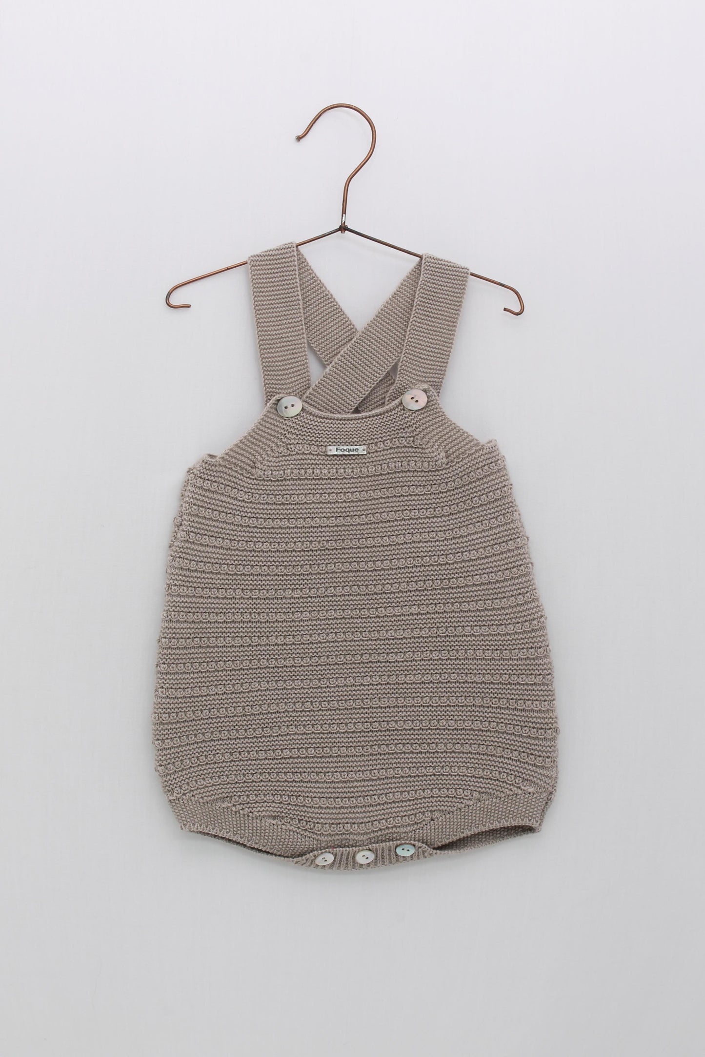 Conjunto Peto punto combinado y Blusa