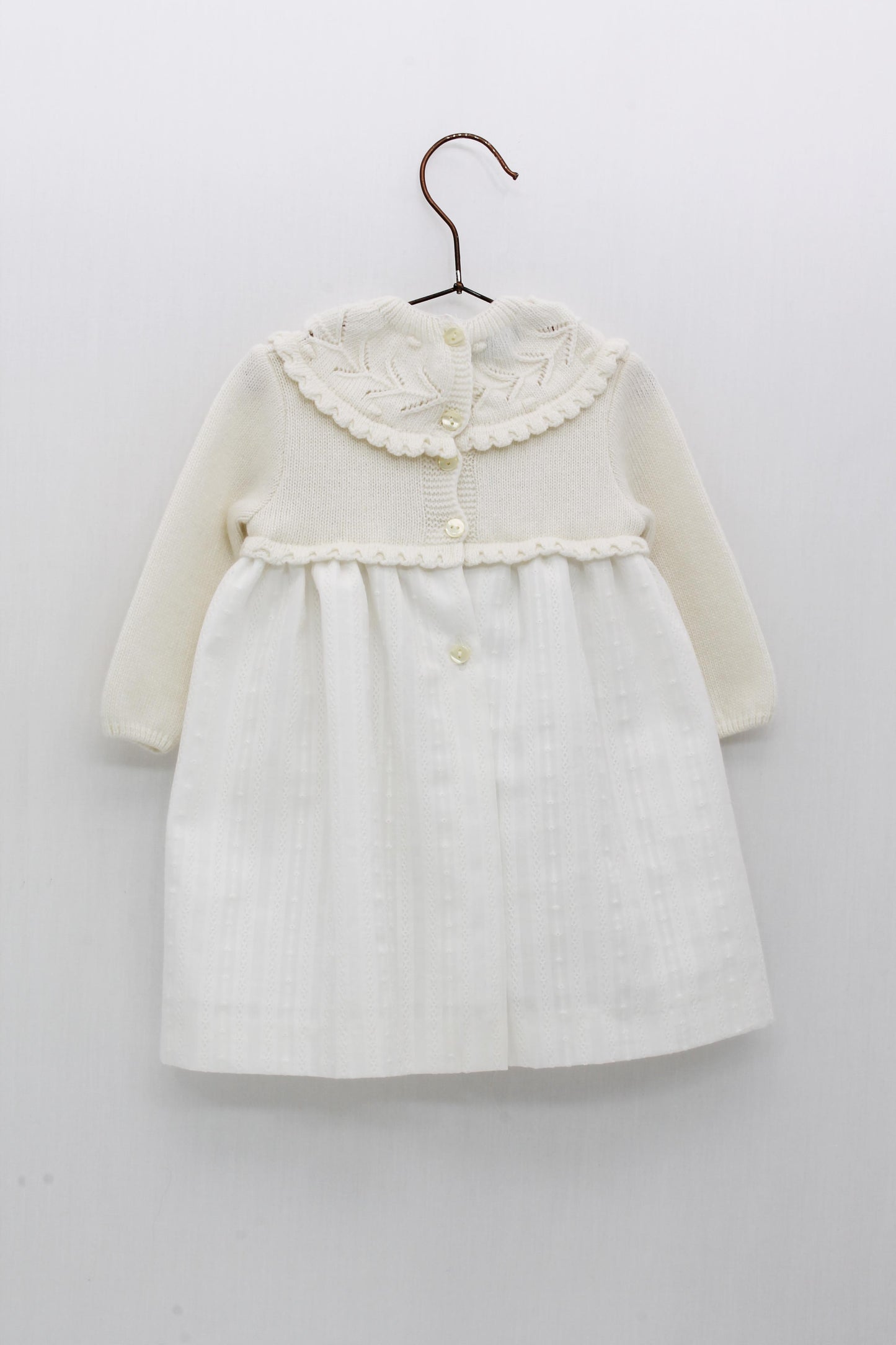 Christening Skirt and Bonnet