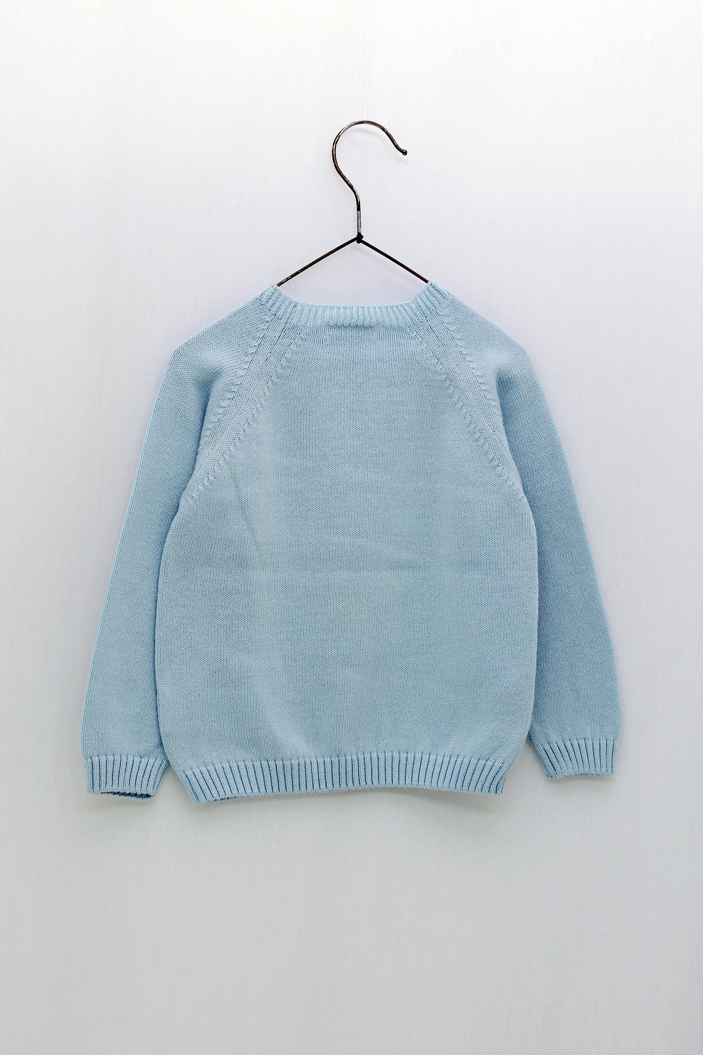 Sun and clouds knit sweater
