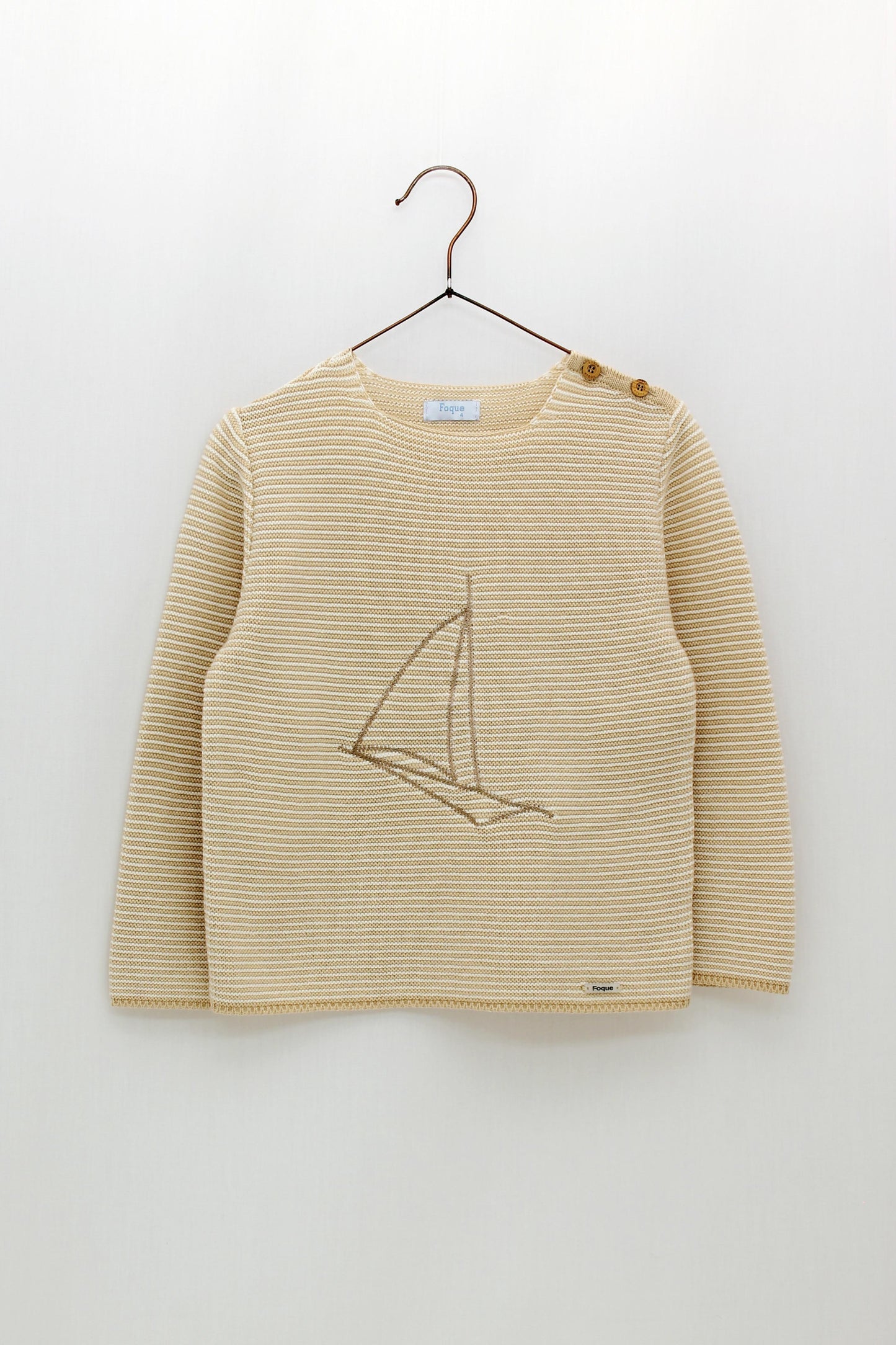 Boat stripe effect jersey