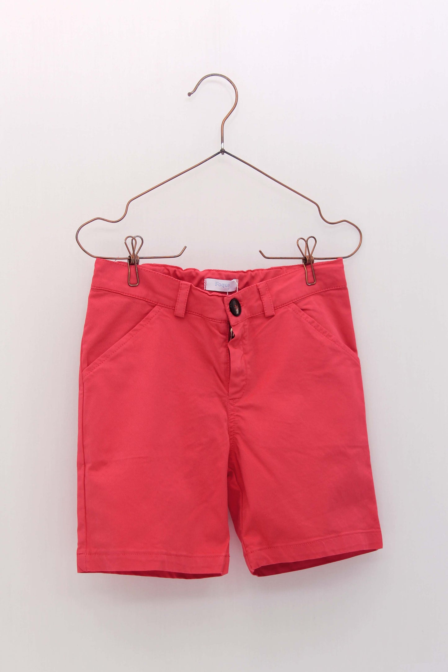 Conjunto camisa rayas cuello mao con pantalón corto