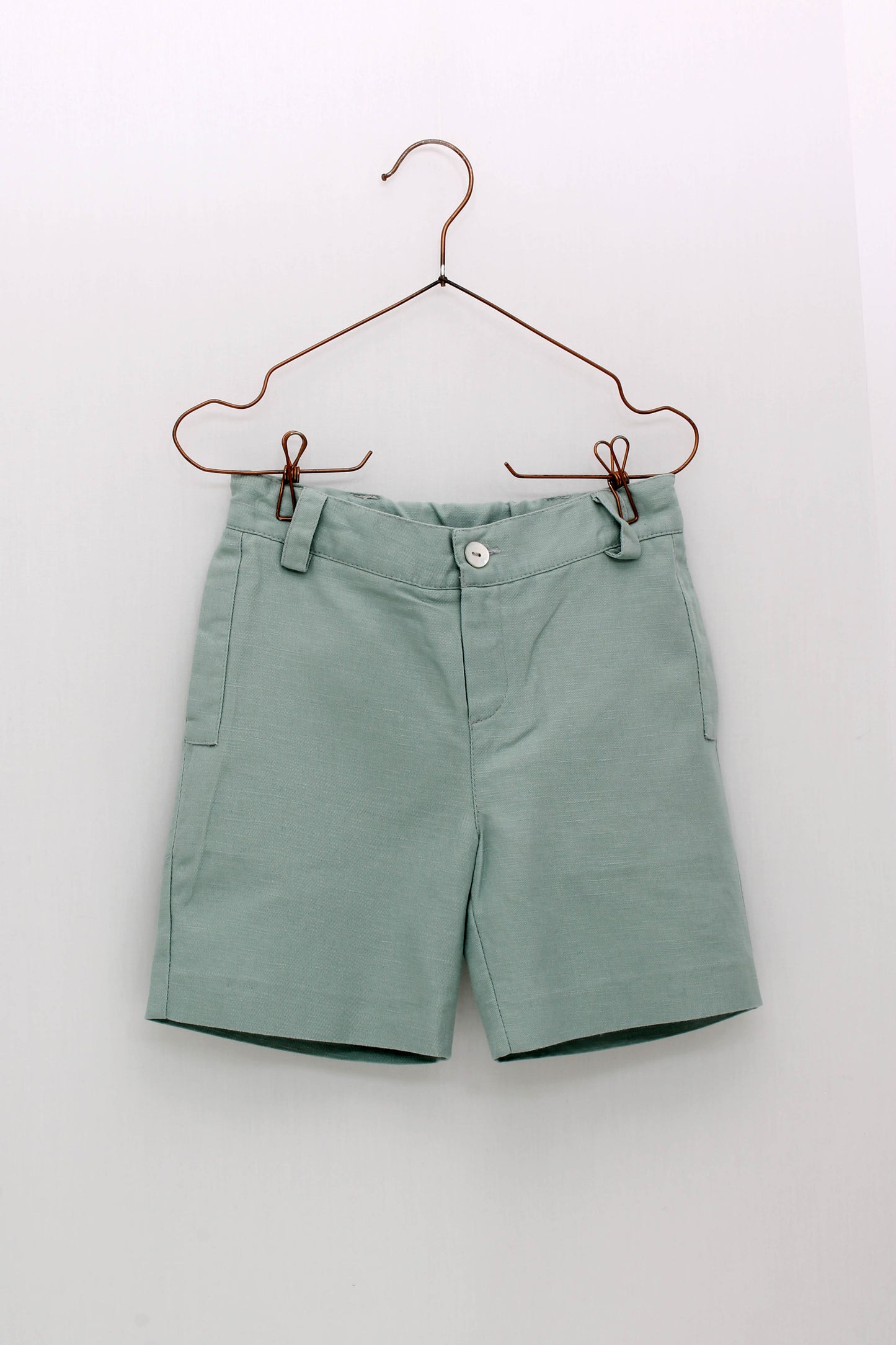 Conjunto camisa rayas y pantalón corto