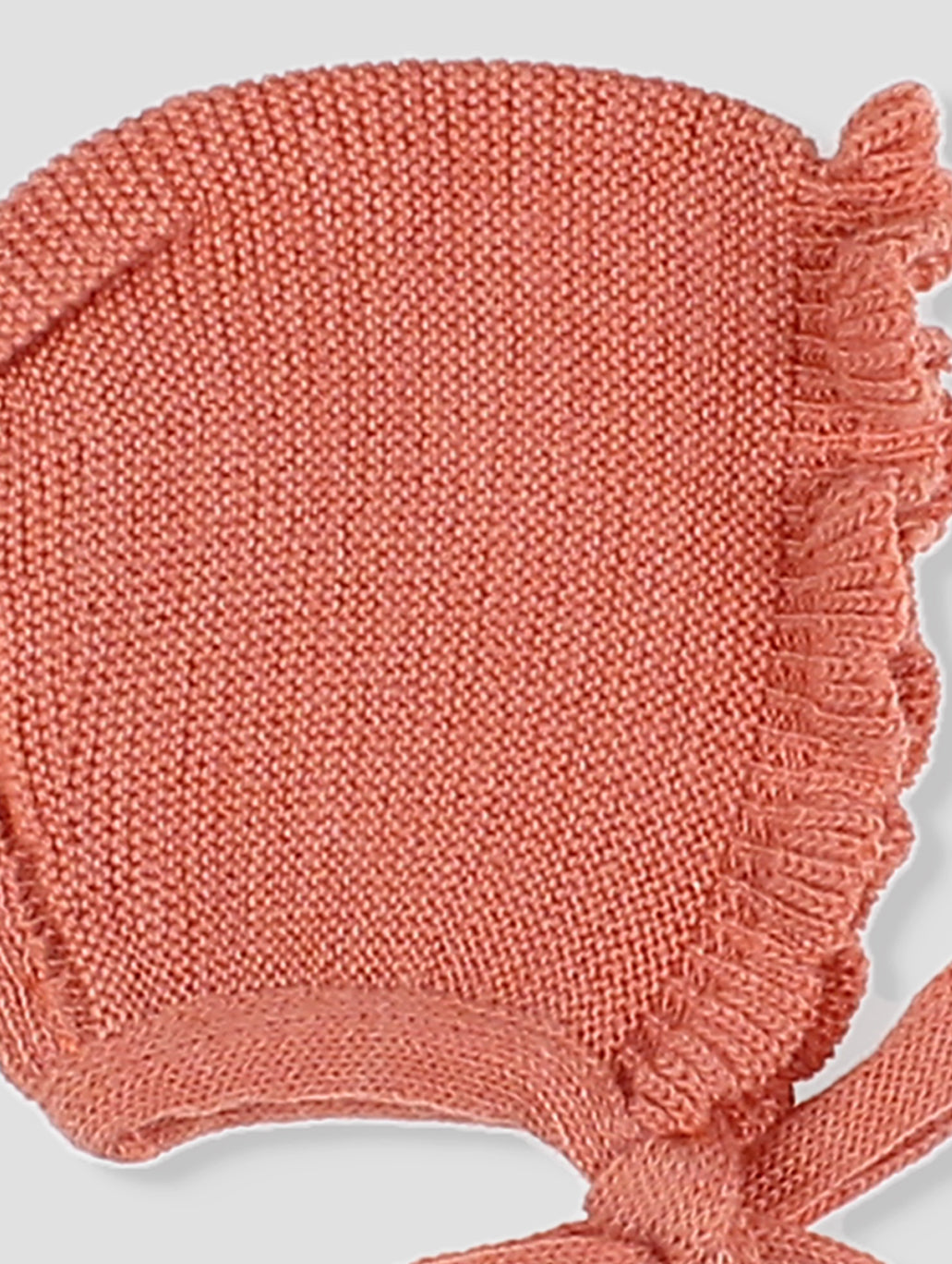 Short Knitted Overalls, Shirt and Bonnet Set