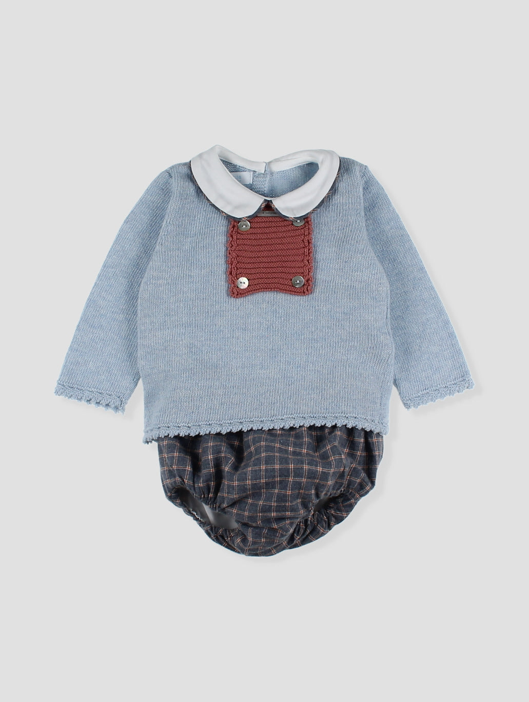 Jersey Knit Set and Printed Briefs