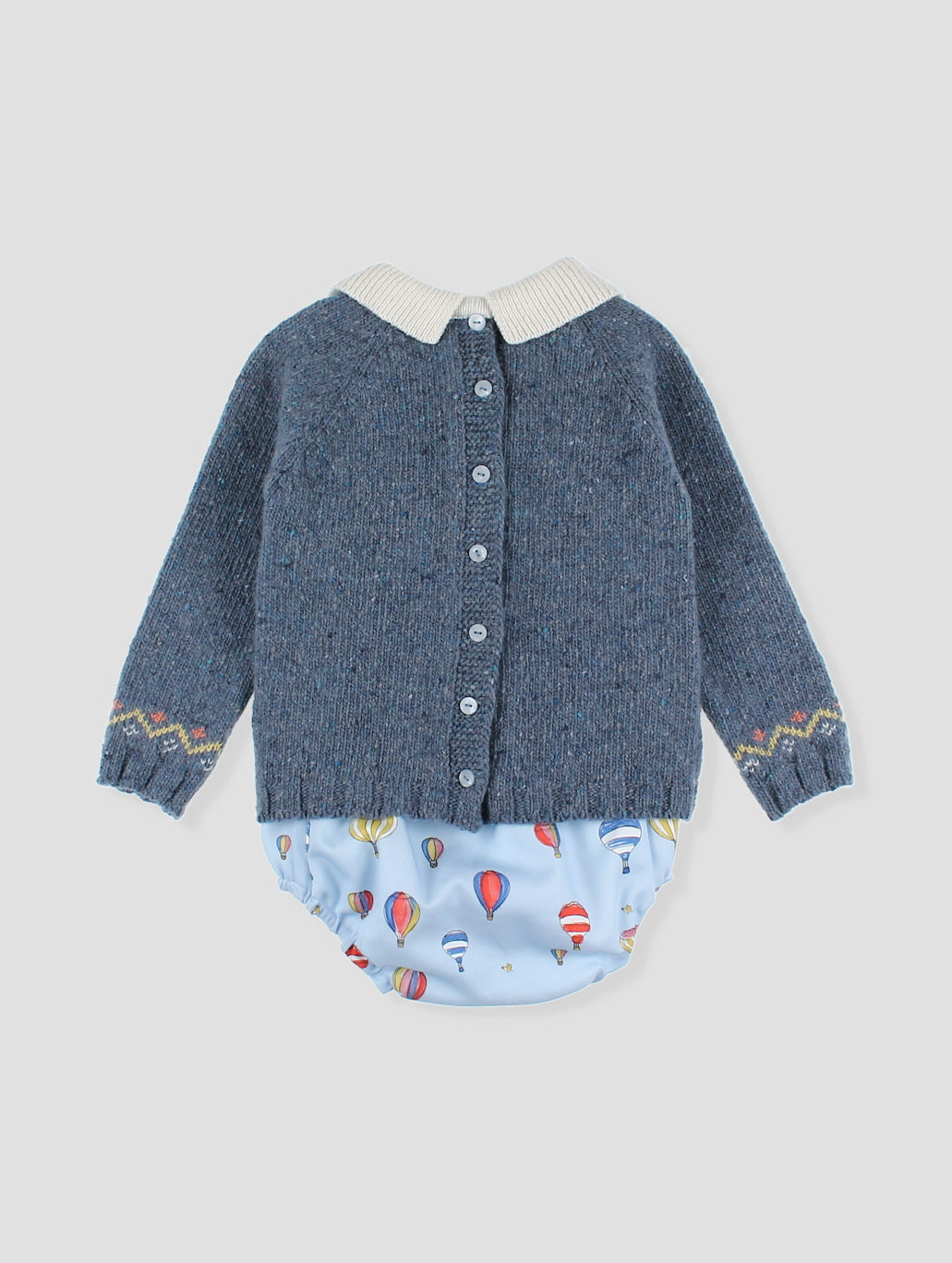 Conjunto Braguita Estampada Y Jersey