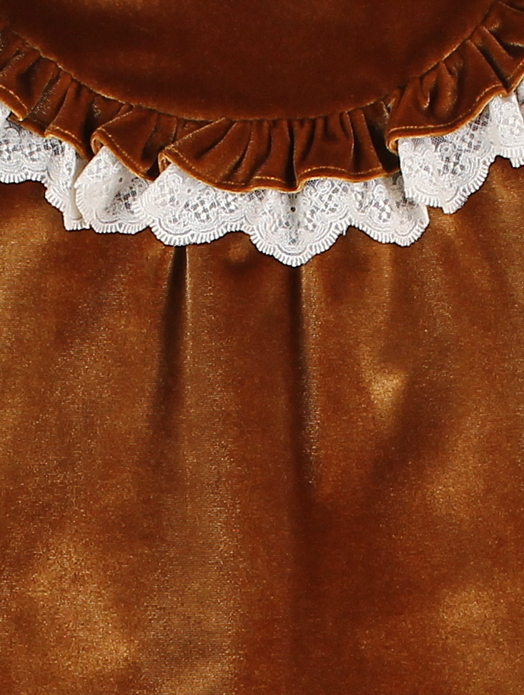 Vestido Terciopelo Pechera