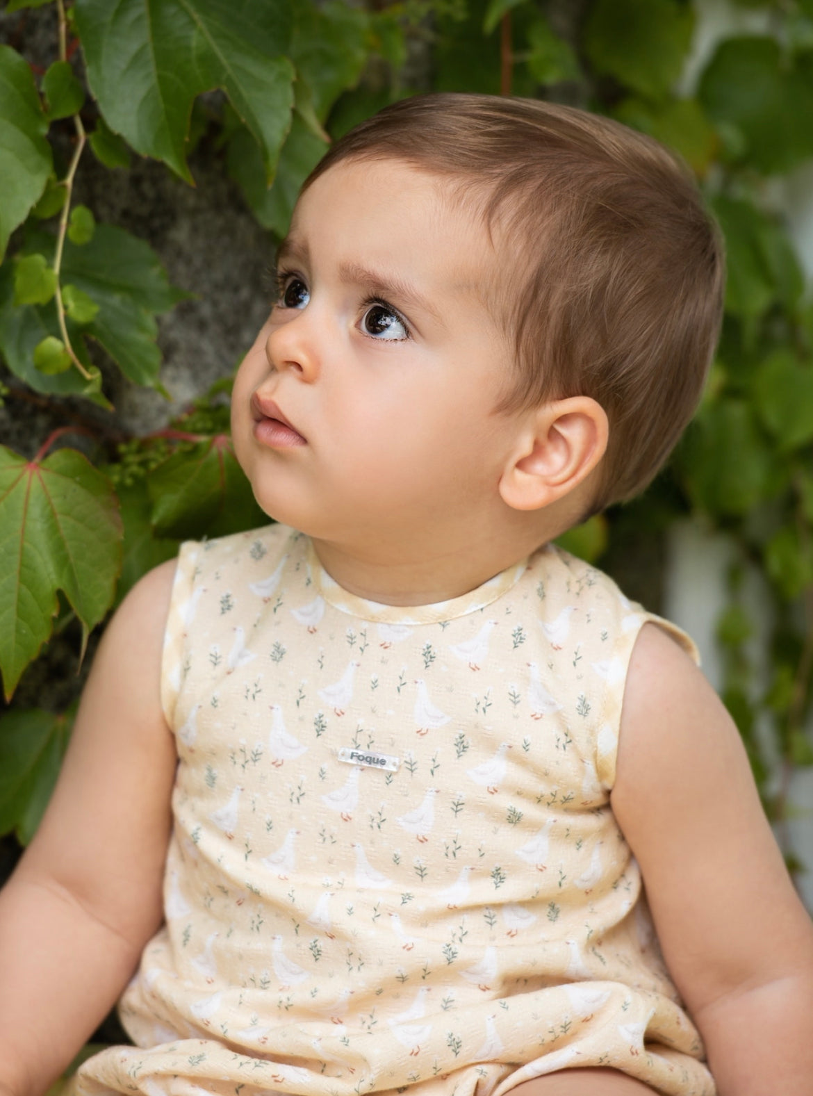 Ranita unisex estampado patos