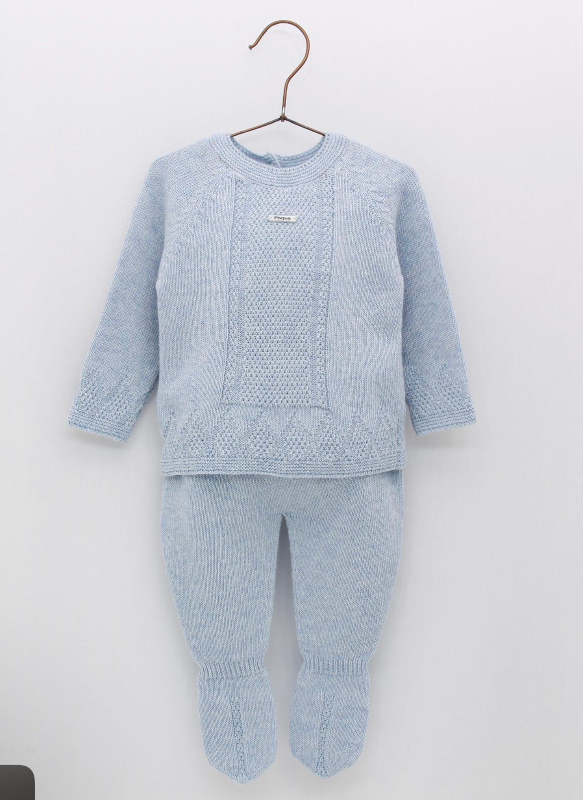 Conjunto jersey grecas, braguita y polaina
