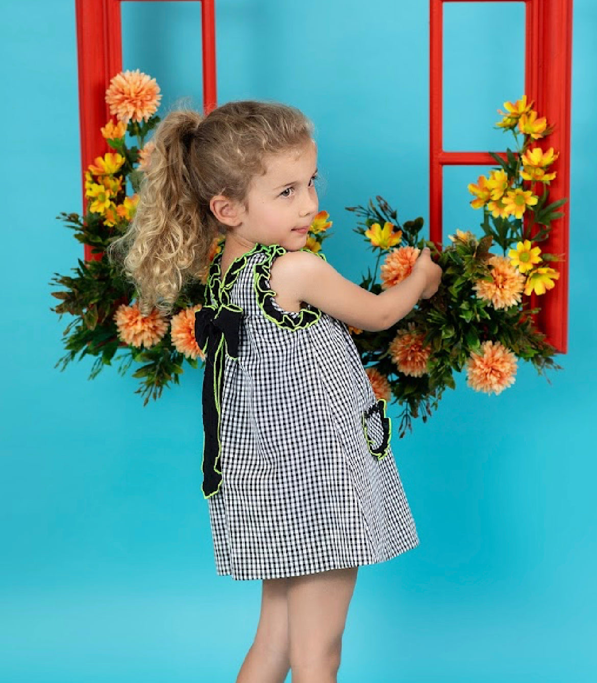 Vestido vichy Capri