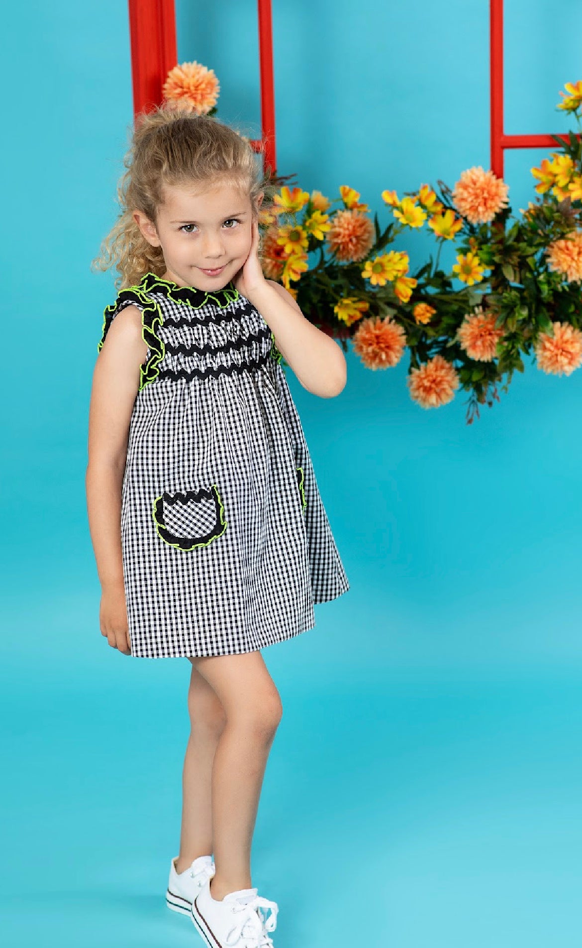 Vestido vichy Capri