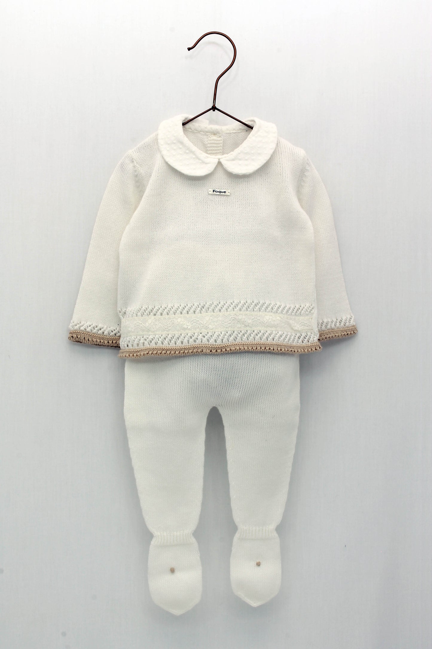 Baby collared vest and leggings set