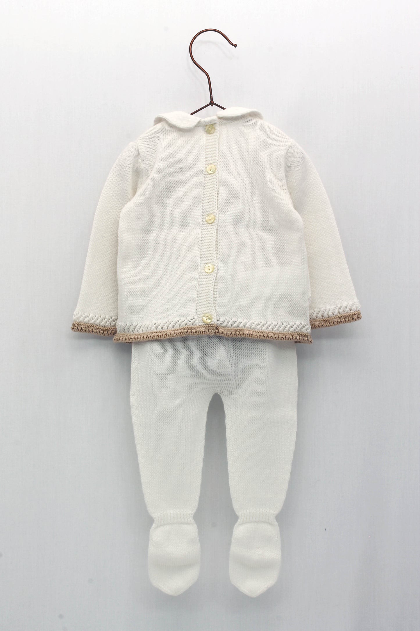 Baby collared vest and leggings set