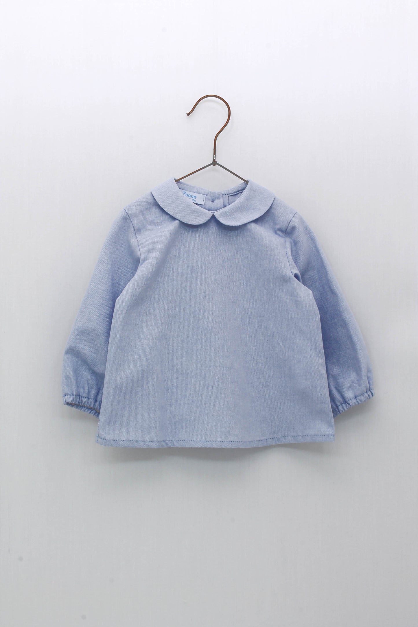 Checkered Overalls and Baby Collar Shirt