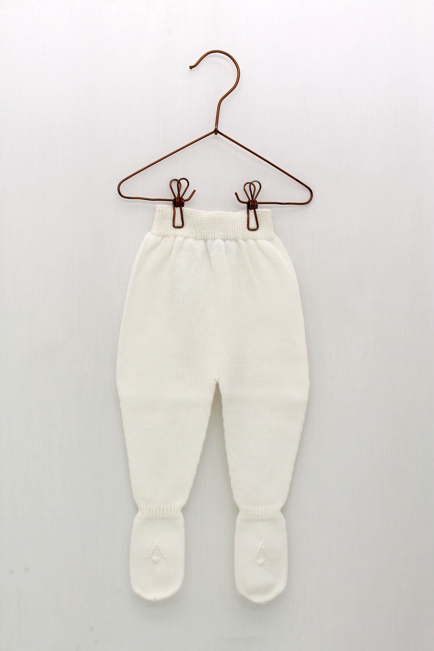 Square Neck Vest, Leggings and Christening Booties Set