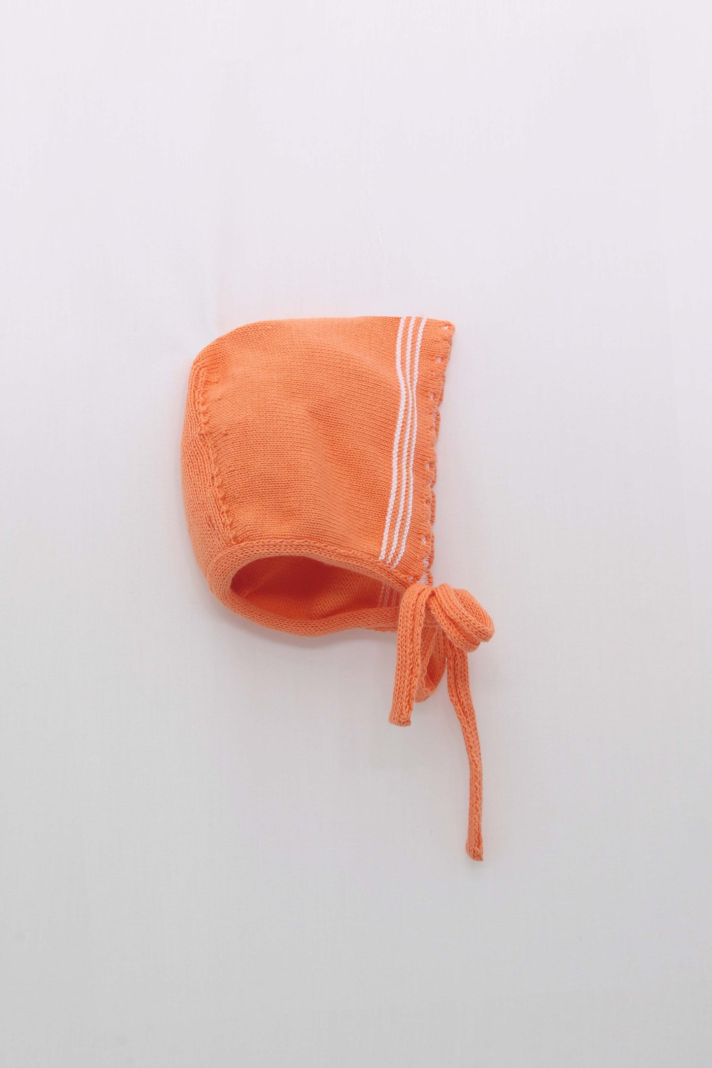 Conjunto Ranita Tejido Pajaritos Manga Corta Cuello Bebe Y Capota