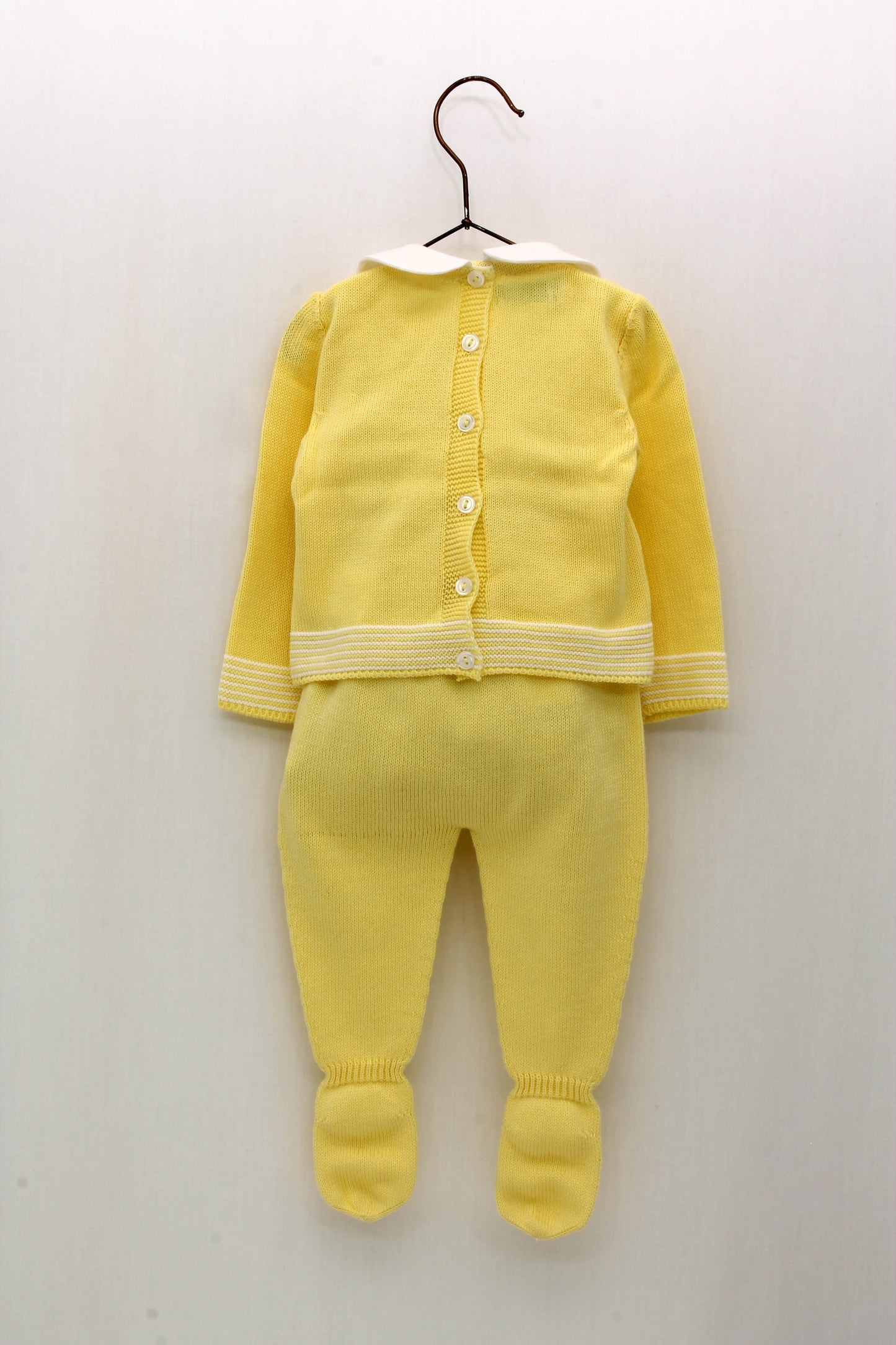 Baby Leggings and Sweater Set with Rabbit Pattern