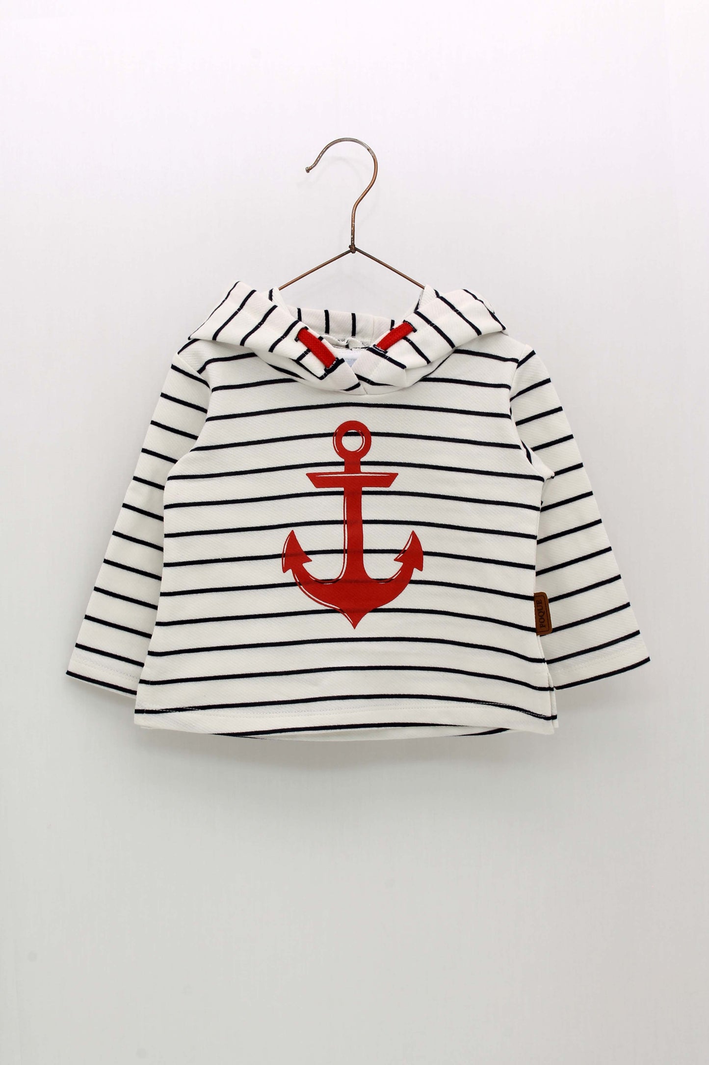 Sudadera Rayas Dibujo Ancla