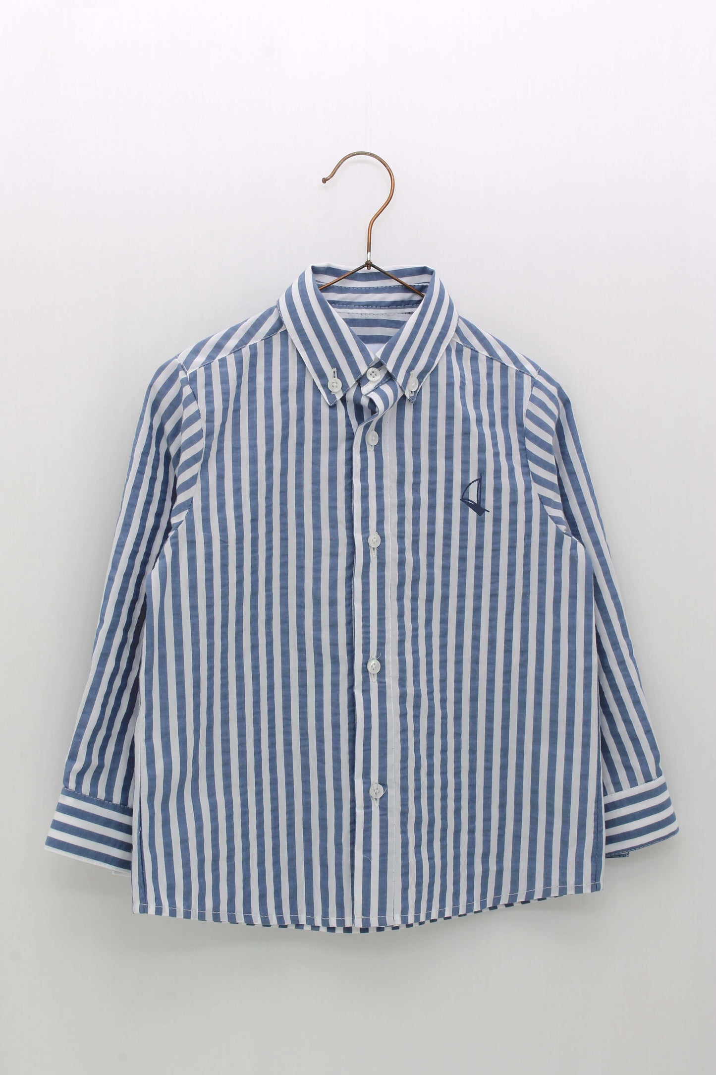 Conjunto Camisa Rayas Cuello Camisero Y Bermuda Amarilla