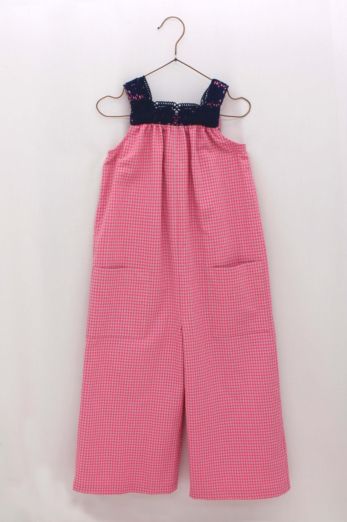 Mono Cuadros Vichy Fluor Con Bolsillos