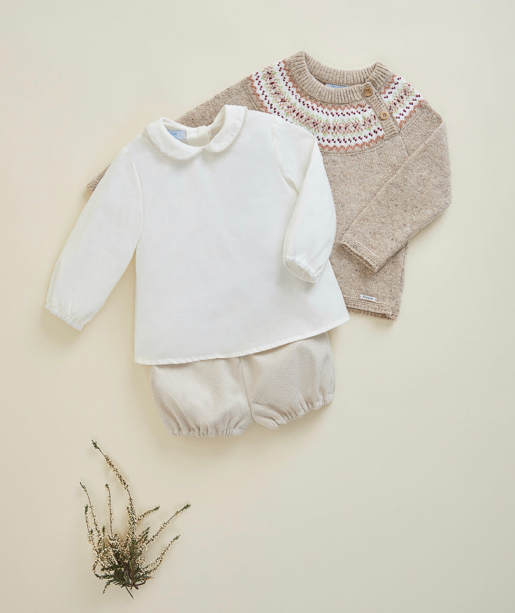 Baby Collar Shirt Set