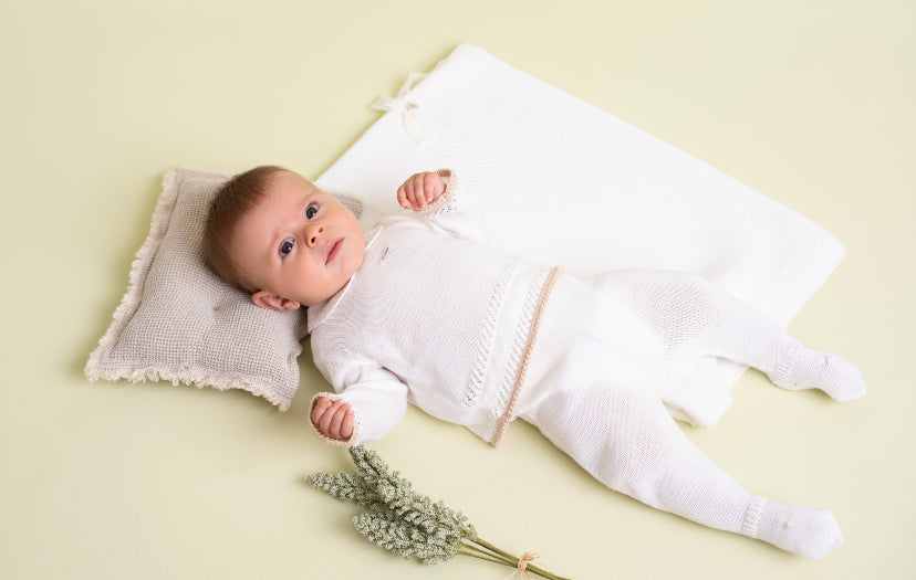 Baby collared vest and leggings set