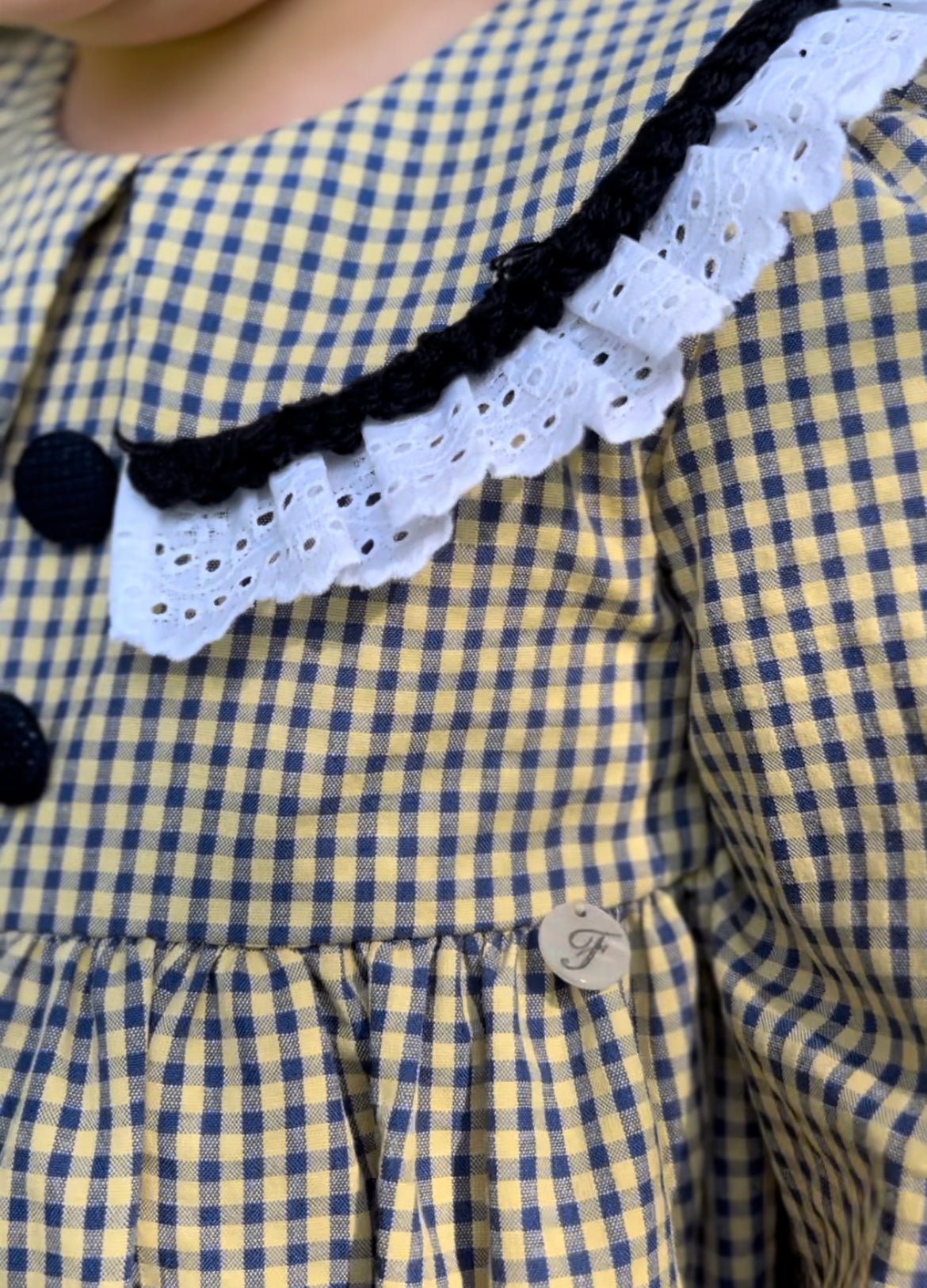 Vestido Cuadro Vichy Lluvia