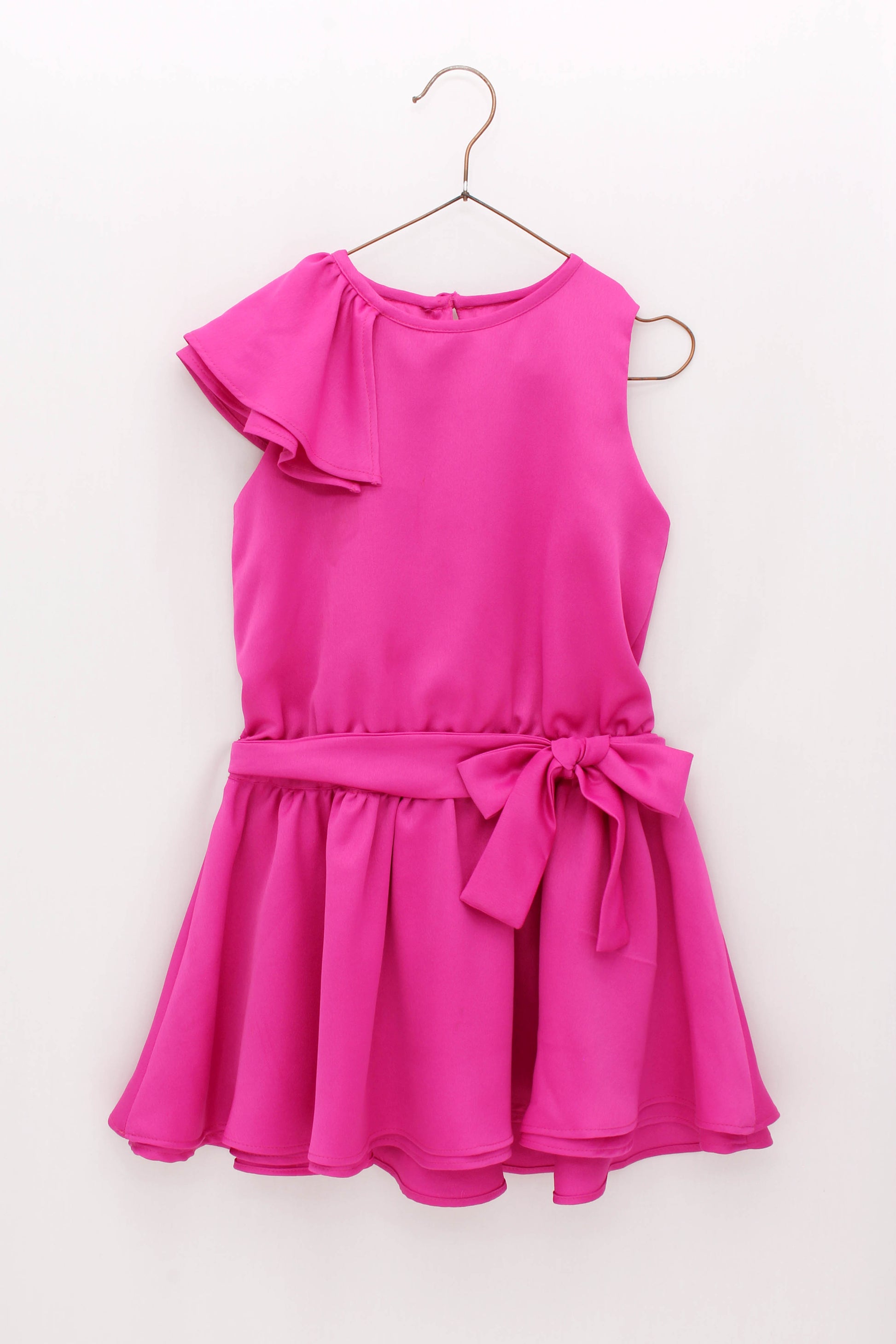 Vestido razo corte cadera – Foque Mx