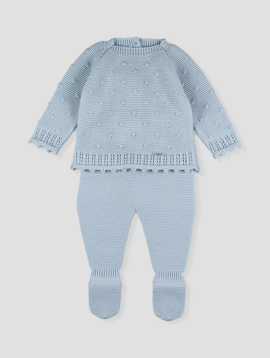 Conjunto de Punto Con Polaina Manzaneda
