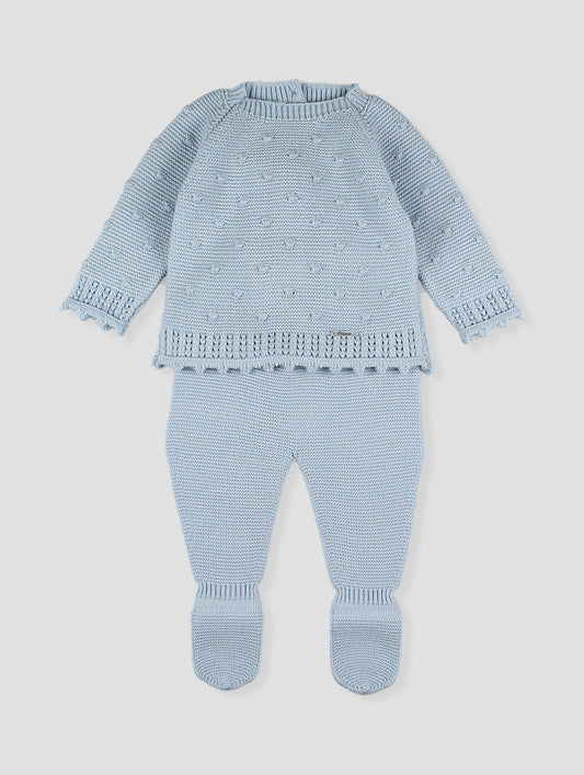 Conjunto de Punto Con Polaina Manzaneda