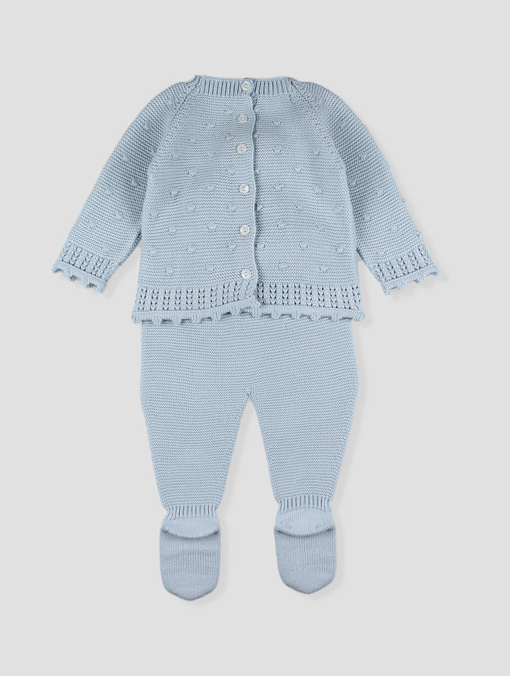 Conjunto de Punto Con Polaina Manzaneda