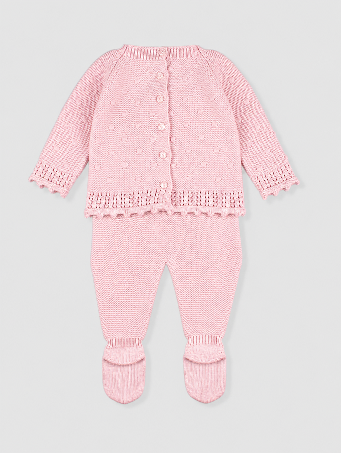 Conjunto de Punto Con Polaina Manzaneda