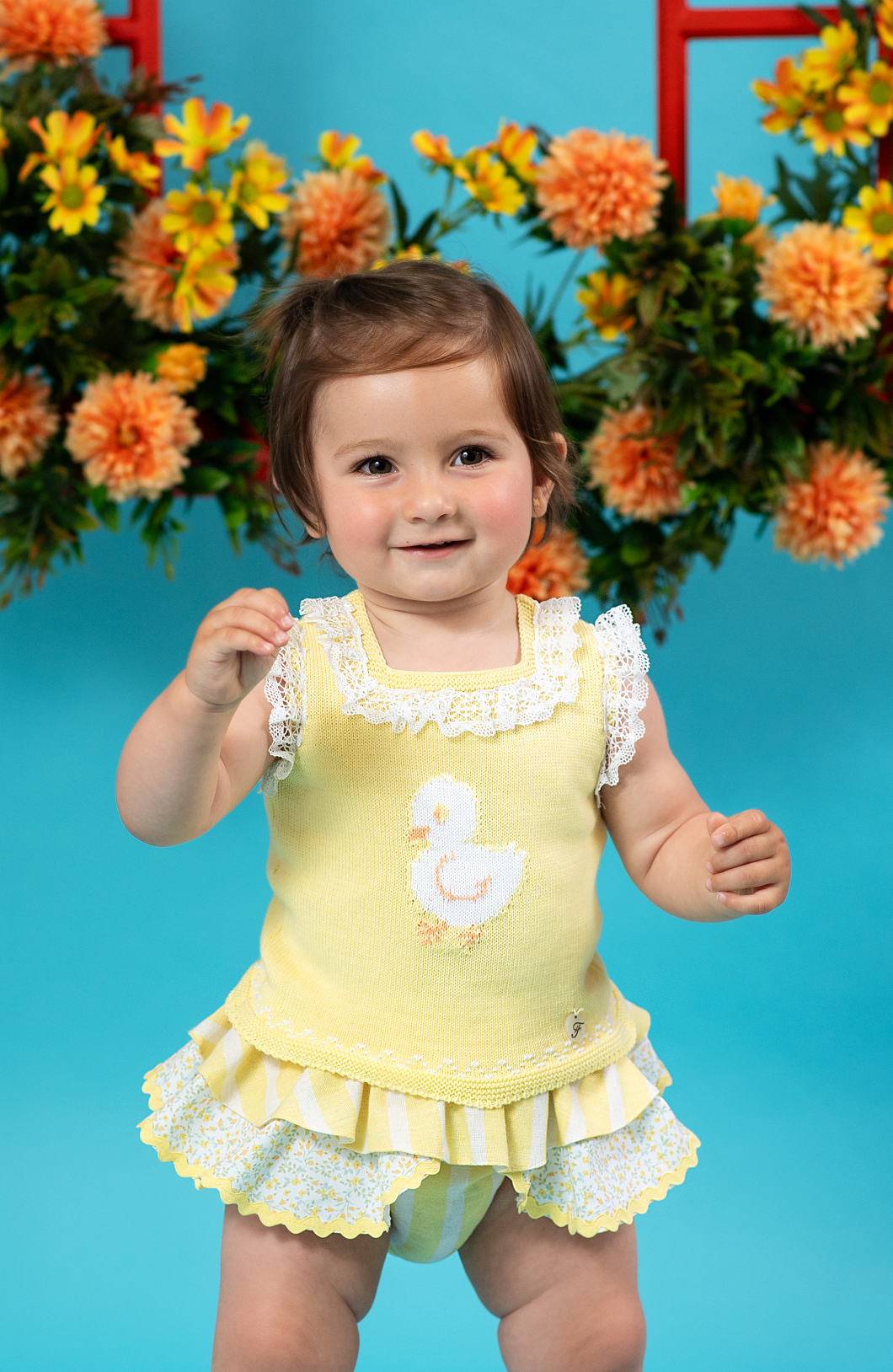 Conjunto Niña Punto Campiña Inglesa