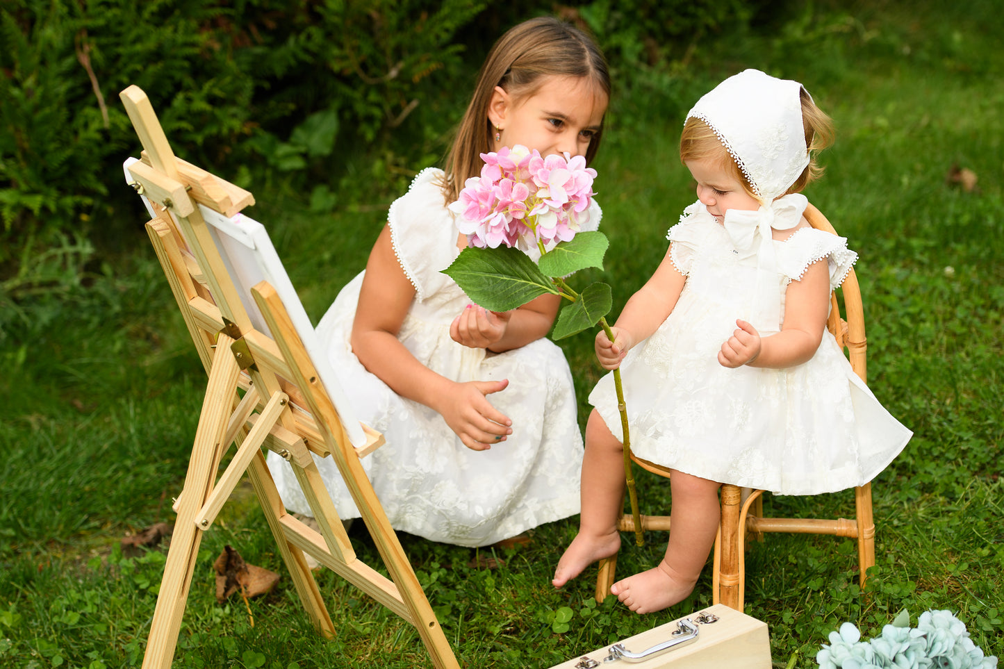 Jesusito bebé ceremonia con braguita bordado y capota