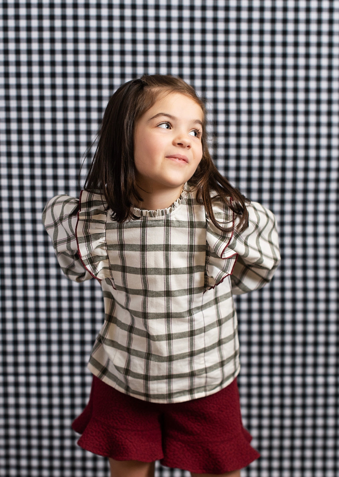 Conjunto Pantalón Corto Y Blusa Niña