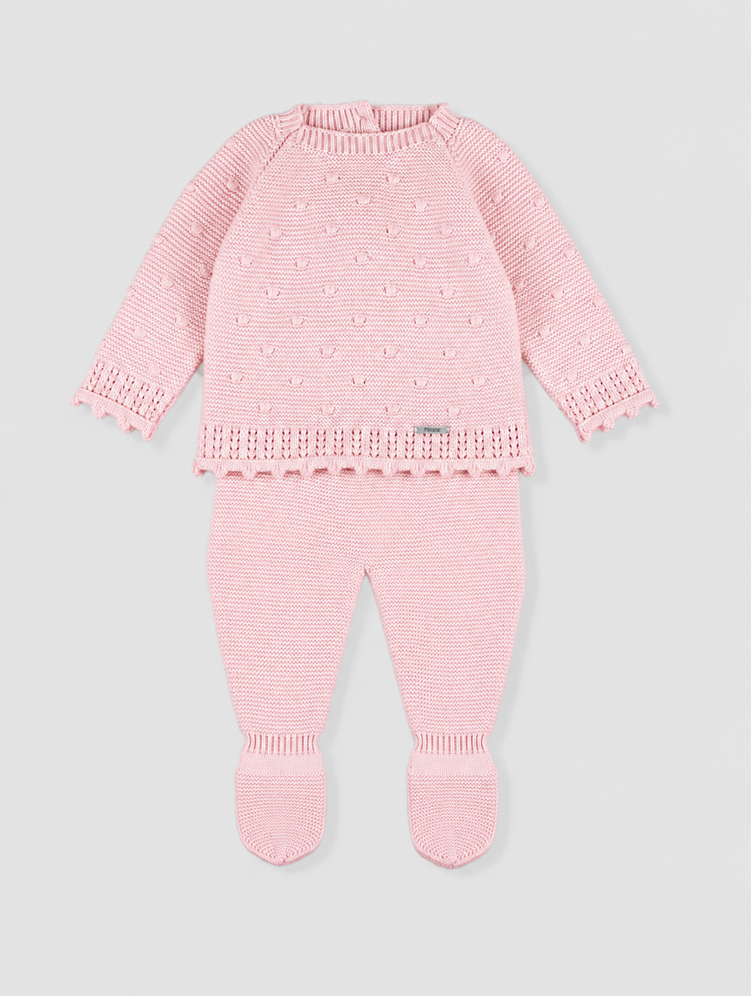 Conjunto de Punto Con Polaina Manzaneda