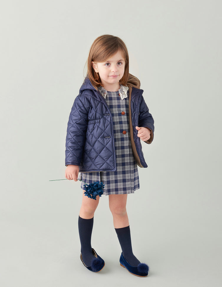 Girl's Quilted Coat